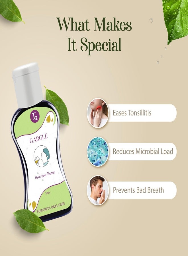 I2cure I2 Gargle For Complete Oral Care,Prevents Infected Heal Throats,Active Ingredient Molecular Iodine Protects Throat From Viruses,Fungi,Bacteria,Promotes Oral Health For Best Results-20Ml - Image 4